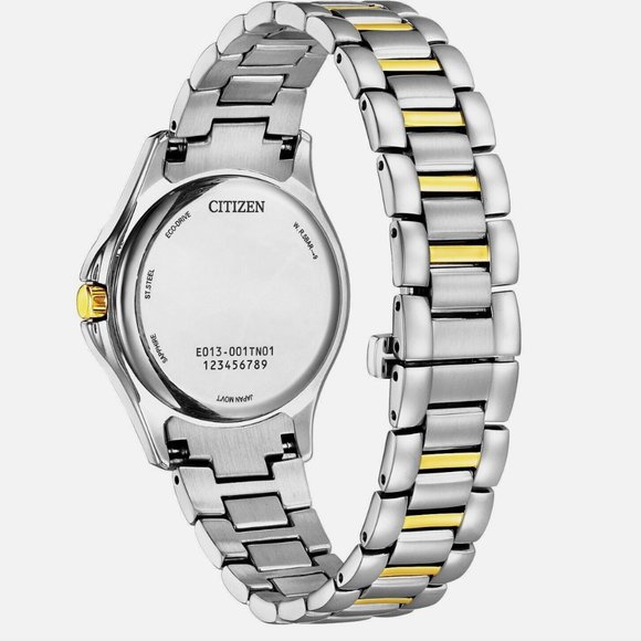 Citizen Diamond Row 32mm Calendar Watch! WOW!